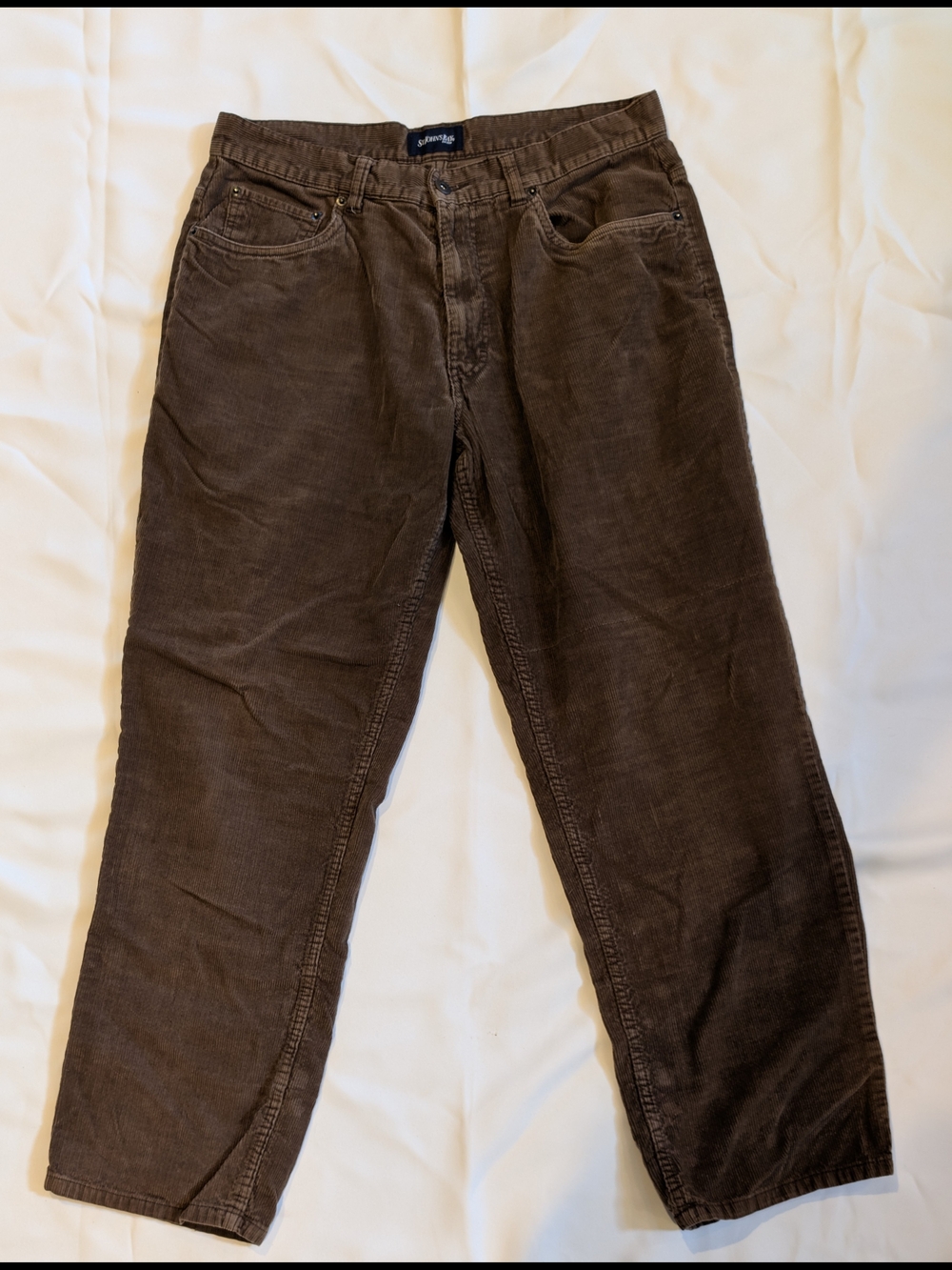 St John Bay Brown Corduroy Men’s Pants 34x30